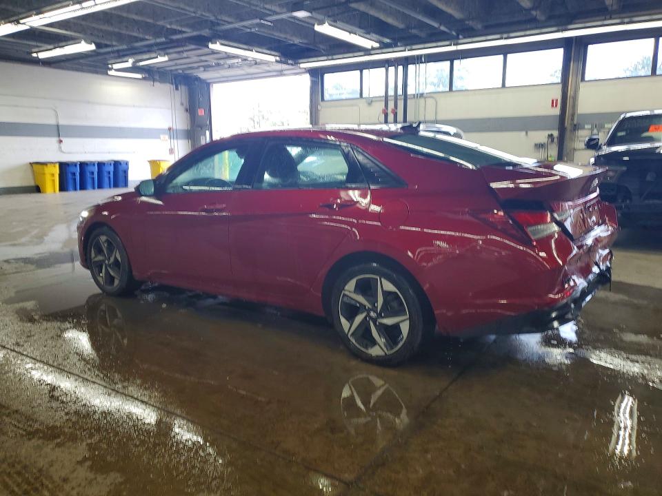 2023 Hyundai Elantra VIN KMHLS4AGXPU618001 COPART salvage auction — REAR END, Il - Certificate Of Title, sold $325 on 2026-07-16 (photo 2)