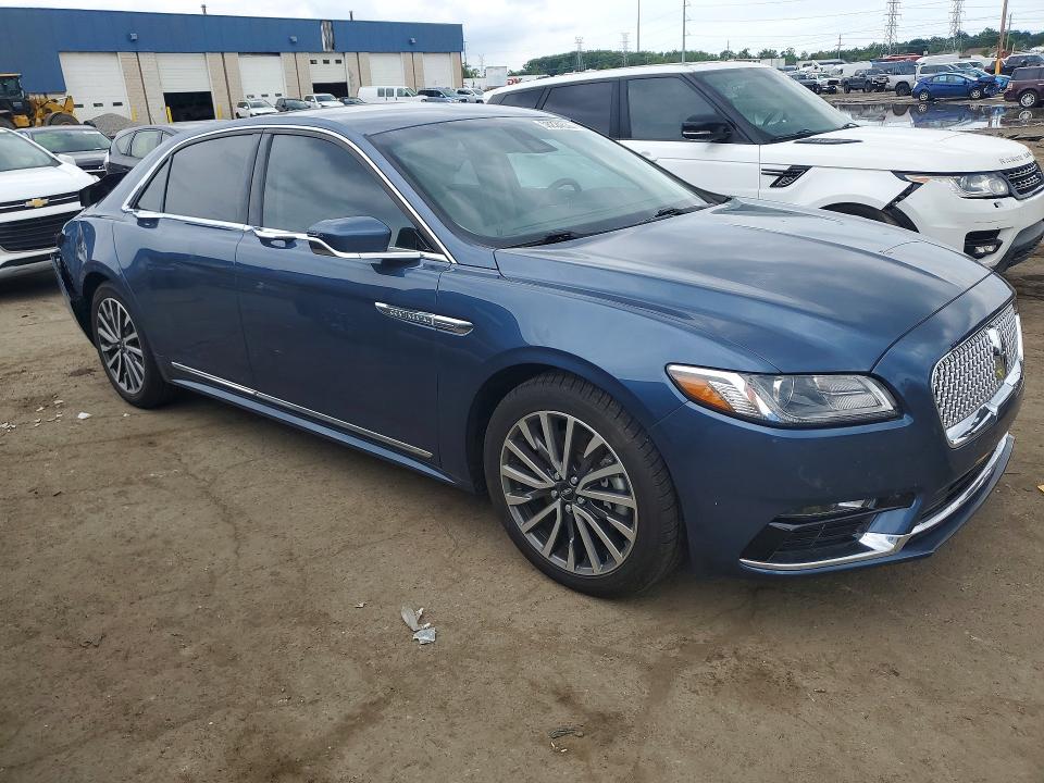 2018 Lincoln Continental VIN 1LN6L9SK1J5601941 COPART salvage auction — REAR END, Az - Cert Of Title - Salvage, sold $350 on 2026-07-31 (photo 4)