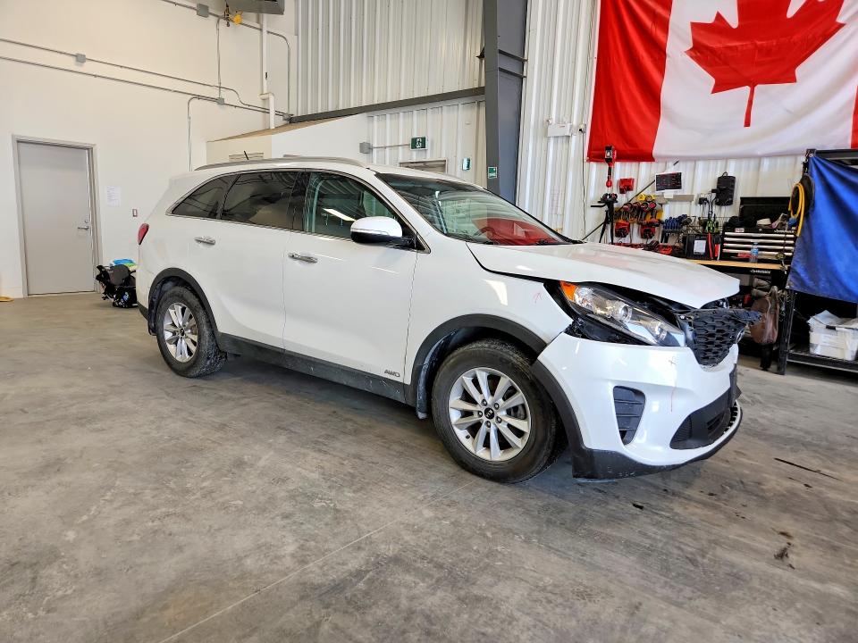 2020 Kia Sorento VIN 5XYPGDA53LG644134 COPART salvage auction — FRONT END, On - Permit Salvage, sold $3,200 on 2026-07-28 (photo 4)