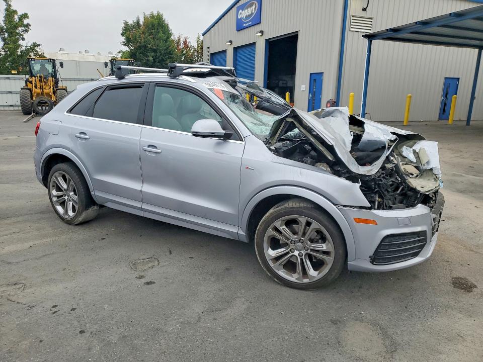 2016 Audi Q3 VIN WA1GFCFS5GR014676 COPART salvage auction — FRONT END, Ca - Salvage Certificate, sold $300 on 2026-07-07 (photo 4)