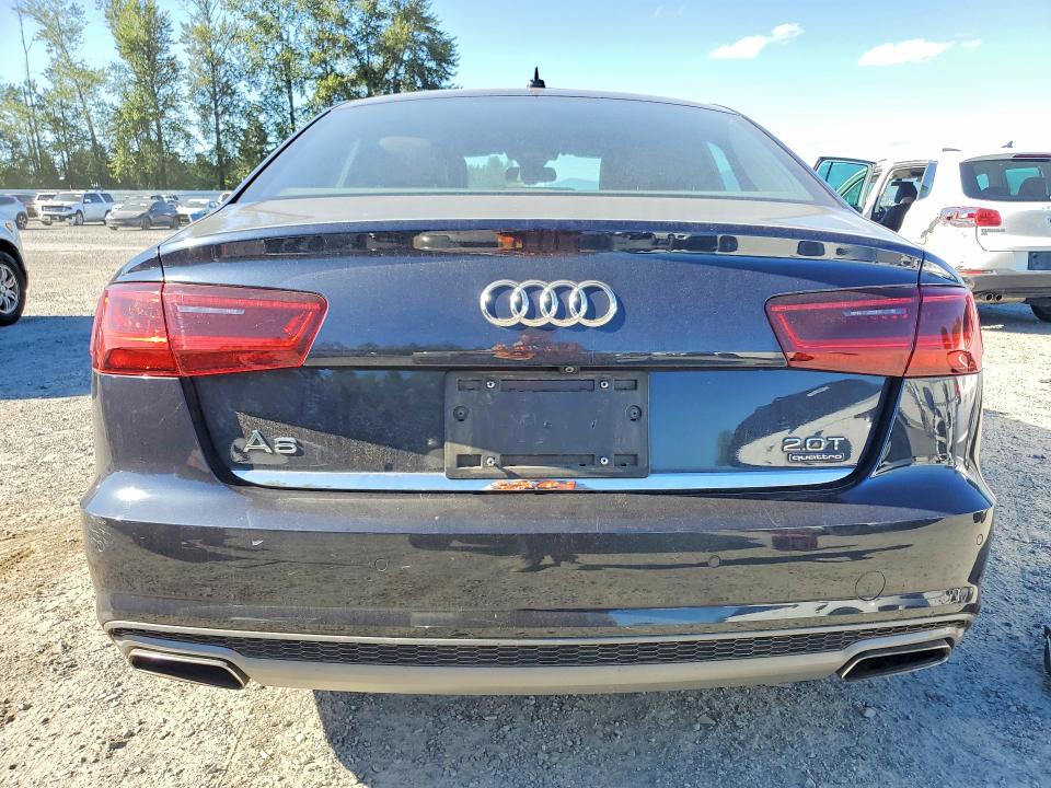 2016 Audi VIN WAUGFAFC0GN014236 COPART salvage auction — FRONT END, WA - BILL OF SALE, sold $6,600 on 2026-07-06 (photo 6)