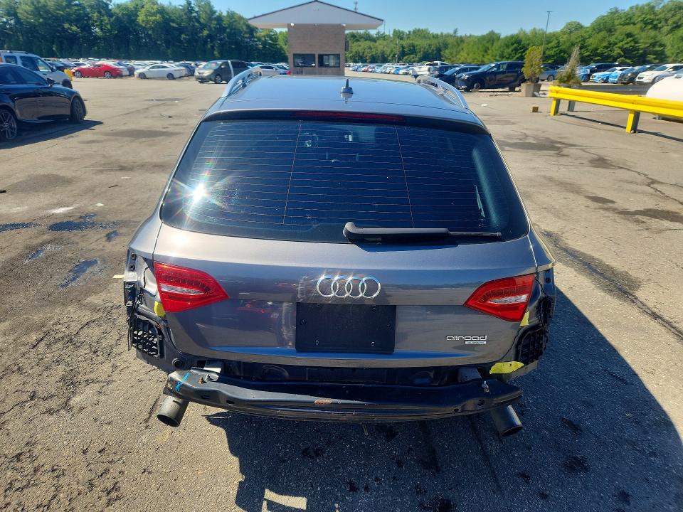 2014 Audi A4 VIN WA1UFAFL8EA053662 COPART salvage auction — REAR END, Ct - Cert Of Title-Salvage, sold $475 on 2026-07-21 (photo 6)
