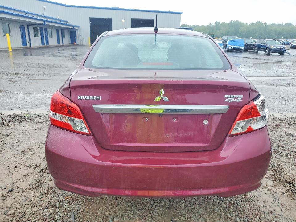 2018 Mitsubishi Mirage VIN ML32F3FJ1JHF15171 COPART salvage auction — REAR END, Ny - Certificate Of Title, sold $2,050 on 2026-07-02 (photo 6)
