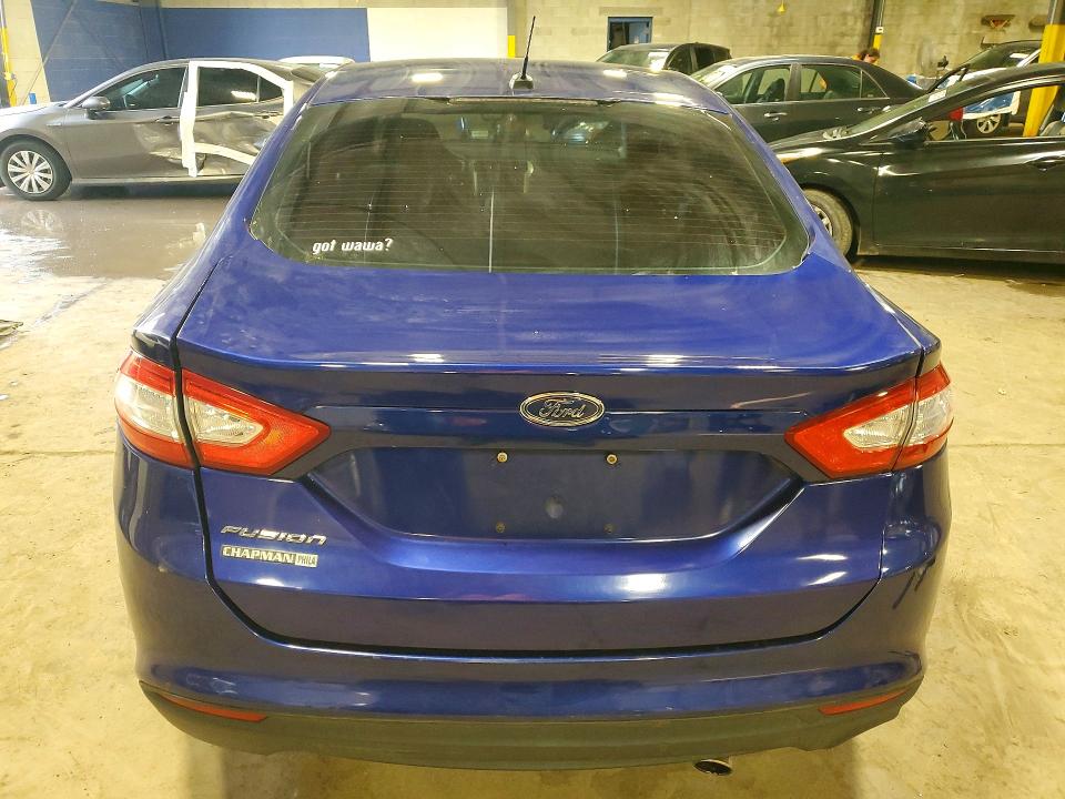 2013 Ford Fusion VIN 3FA6P0G73DR336102 COPART salvage auction — SIDE, PA - CERTIFICATE OF SALVAGE, sold $725 on 2026-07-09 (photo 6)