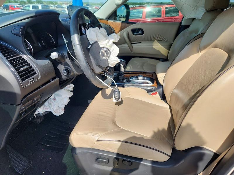 2022 Nissan VIN JN8AY2BC6N9160147 COPART salvage auction — FRONT END, Tx - Salvage Vehicle Title, sold $6,700 on 2026-07-23 (photo 7)