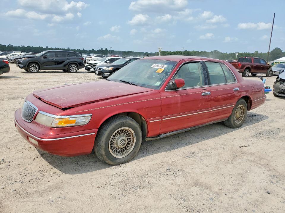 1997 Mercury Grand marquis VIN 2MELM75W7VX738862 COPART salvage auction — MINOR DENT/SCRATCHES, UT - CERTIFICATE OF TITLE (P), sold $375 on 2026-07-10 (photo 1)