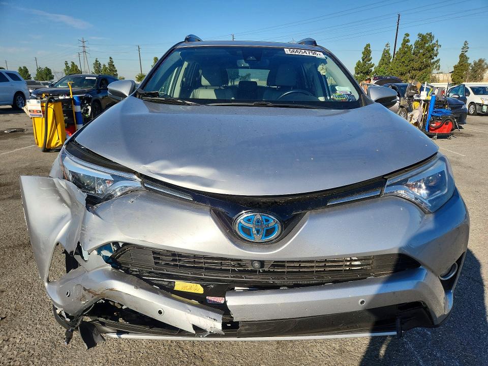 2017 Toyota Rav 4 VIN JTMDJREV7HD121605 COPART salvage auction — FRONT END, Pa - Certificate Of Salvage, sold $5,100 on 2026-07-02 (photo 5)