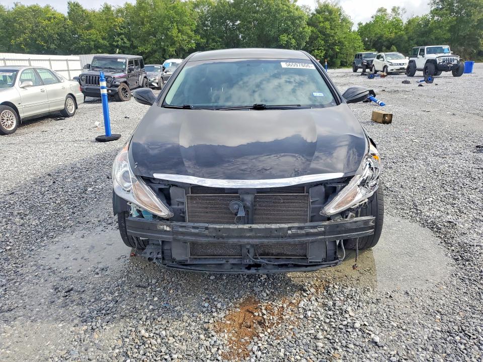 2013 Hyundai Sonata VIN 5NPEC4AC7DH614212 COPART salvage auction — FRONT END, TX - SALVAGE VEHICLE TITLE, sold $1,100 on 2026-07-27 (photo 5)