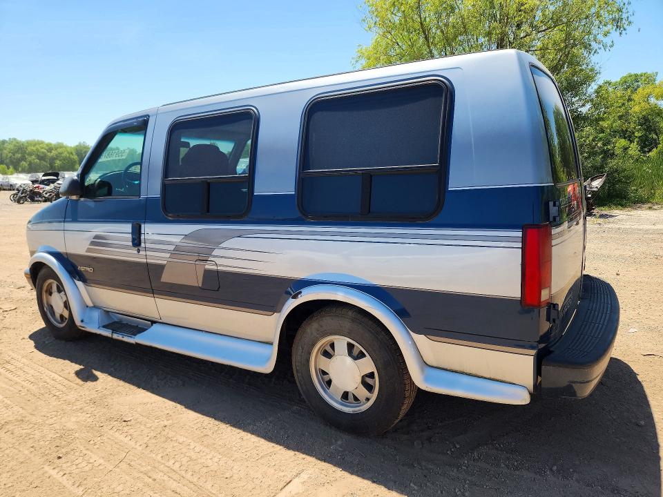 2002 Chevrolet Astro VIN 1GBDM19X12B156104 COPART salvage auction — HAIL, Oh - Cert Of Title-Salvage, sold $375 on 2026-07-09 (photo 2)