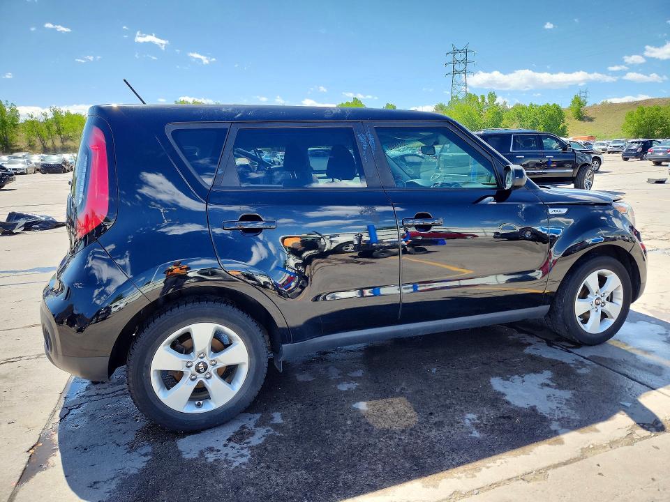 2018 Kia Soul VIN KNDJN2A25J7505140 COPART salvage auction — REAR END, Co - Salvage Title, sold $1,550 on 2026-07-08 (photo 3)