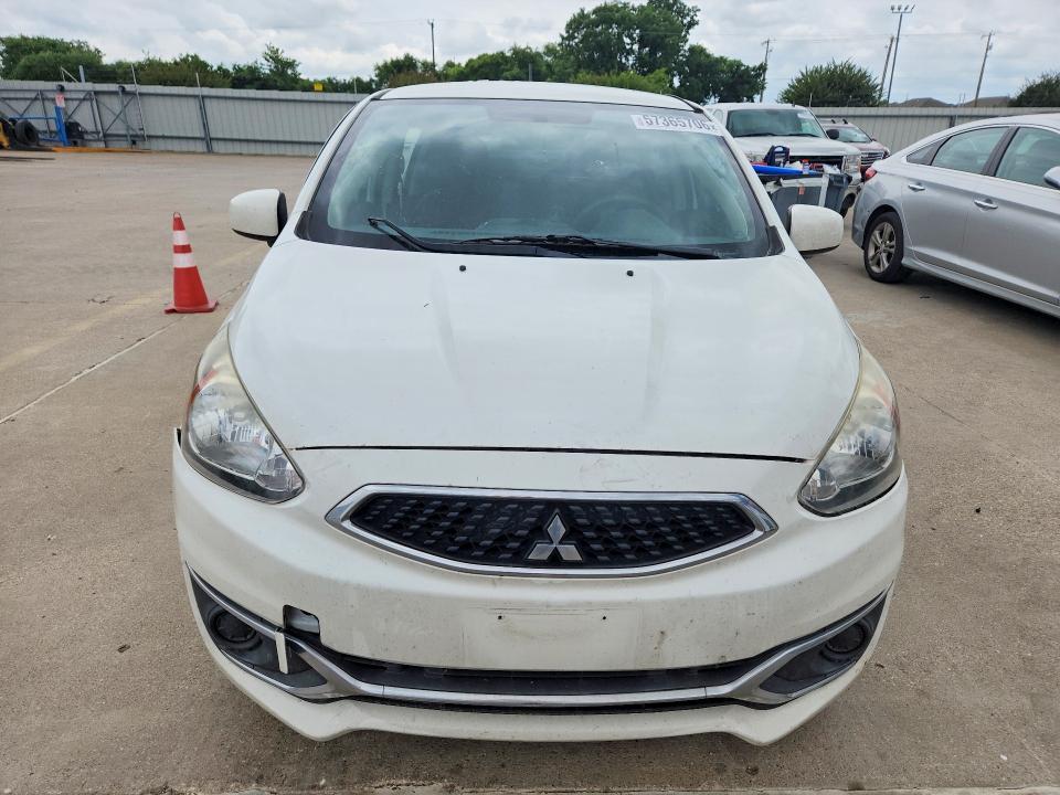 2019 Mitsubishi Mirage VIN ML32A3HJ2KH008340 COPART salvage auction — SIDE, Tx - Salvage Vehicle Title, sold $800 on 2026-07-23 (photo 5)