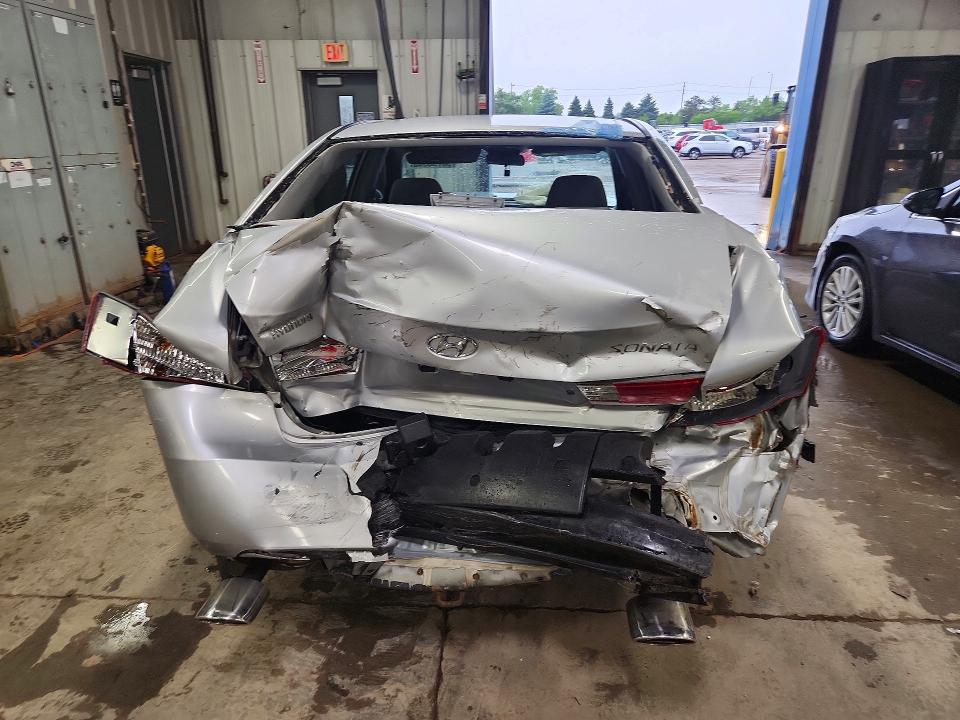 2007 Hyundai Sonata VIN 5NPEU46F67H165836 COPART salvage auction — REAR END, Il - Junking Cert Of A Vehicle, sold $350 on 2026-07-14 (photo 6)