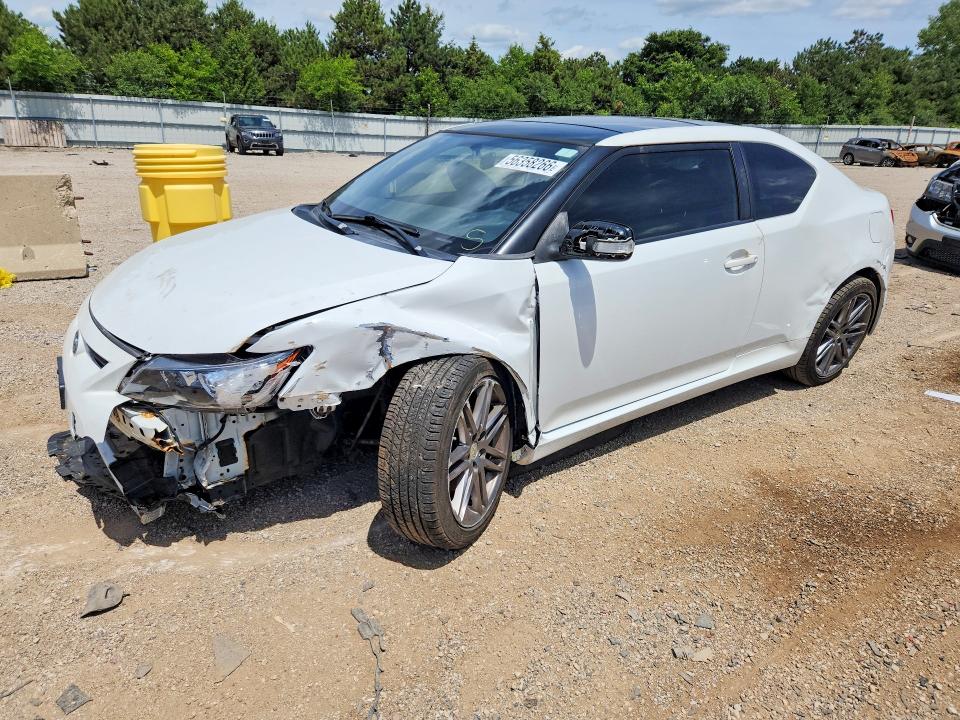 2013 Scion Tc VIN JTKJF5C71D3046975 COPART salvage auction — FRONT END, Il - Junking Cert Of A Vehicle, sold $300 on 2026-07-28 (photo 1)