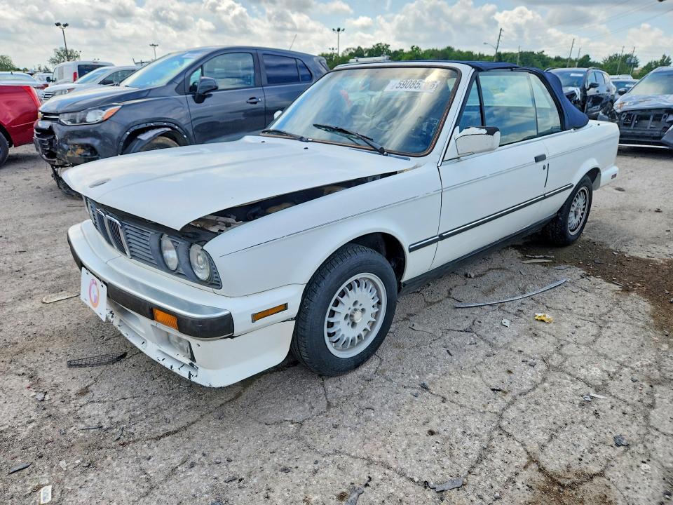 1989 BMW 3er VIN WBABB1300K8275079 COPART salvage auction — MINOR DENT/SCRATCHES, Wv - Dealer Only Clean Title (P), sold $5,400 on 2026-07-31 (photo 1)