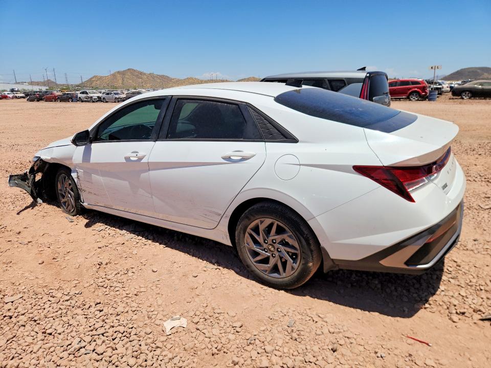 2024 Hyundai Elantra VIN KMHLM4DG3RU711998 COPART salvage auction — FRONT END, Az - Cert Of Title - Salvage, sold $4,200 on 2026-07-16 (photo 2)