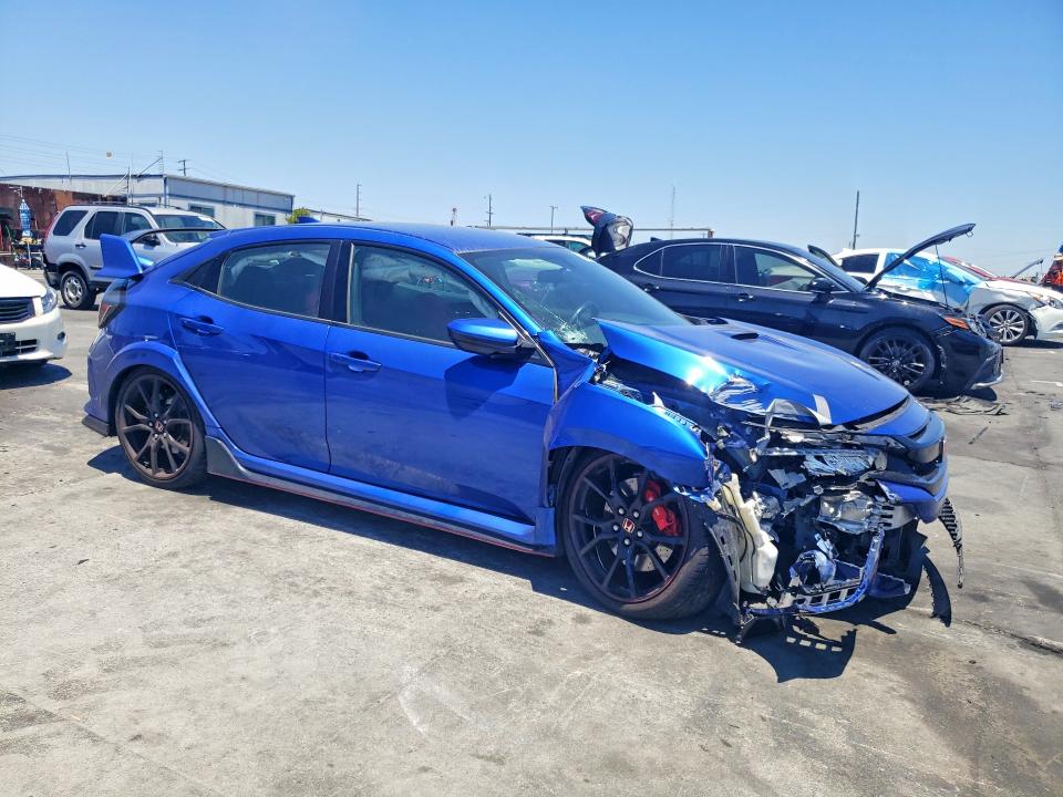 2018 Honda Civic VIN SHHFK8G70JU202392 COPART salvage auction — FRONT END, Ca - Salvage Certificate, sold $7,600 on 2026-07-06 (photo 4)