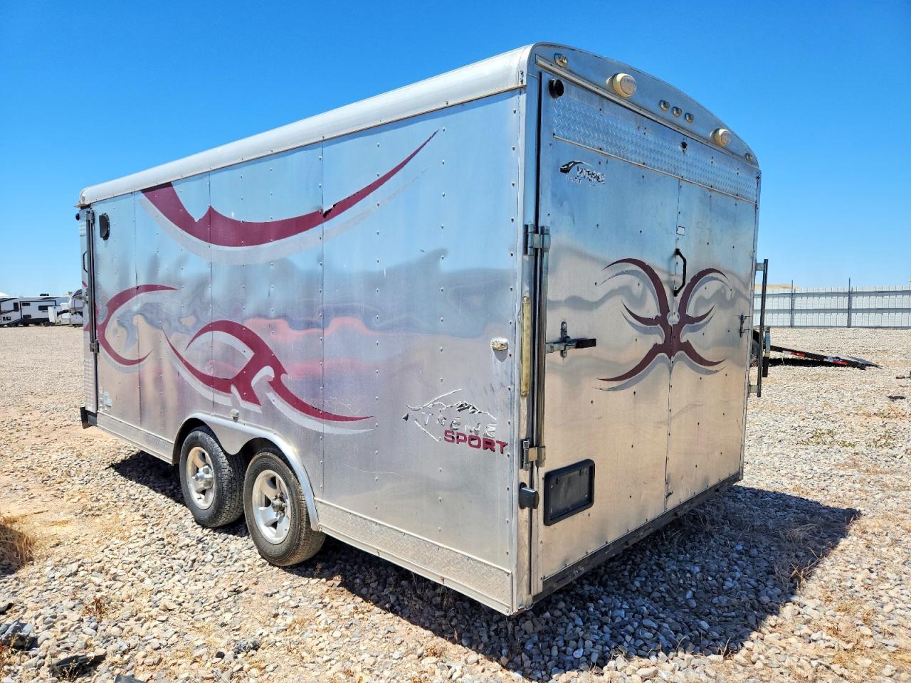 2009 Mirage Trailers VIN 5M3BE202591041299 COPART salvage auction — Side, UT - SALVAGE CERTIFICATE, sold $625 on 2026-07-09 (photo 3)