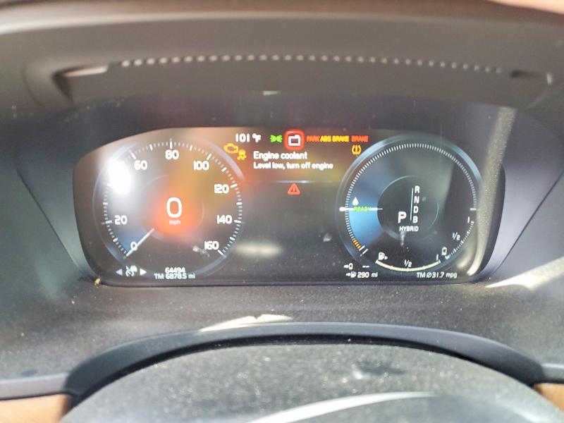 2020 Volvo S90 VIN LVYBC0AL3JP031754 COPART salvage auction — FRONT END, Nc - Salvage Certificate Of Title, sold $1,600 on 2026-07-29 (photo 9)