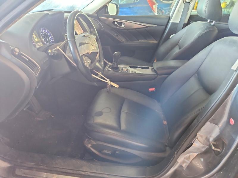 2017 Infiniti Q50 VIN JN1EV7AP0HM743924 COPART salvage auction — FRONT END, Az - Cert Of Title-Restored Salvage, sold $1,900 on 2026-07-06 (photo 7)