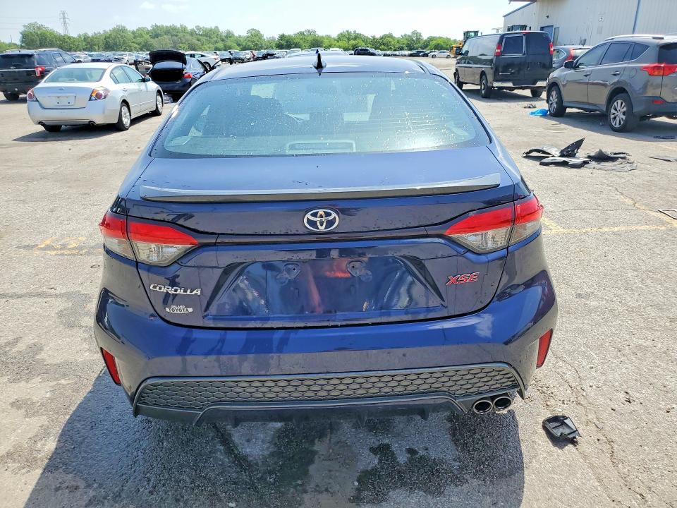 2020 Toyota Corolla VIN 5YFT4RCE8LP031441 COPART salvage auction — FRONT END, Il - Salvage Certificate, sold $250 on 2026-07-29 (photo 6)