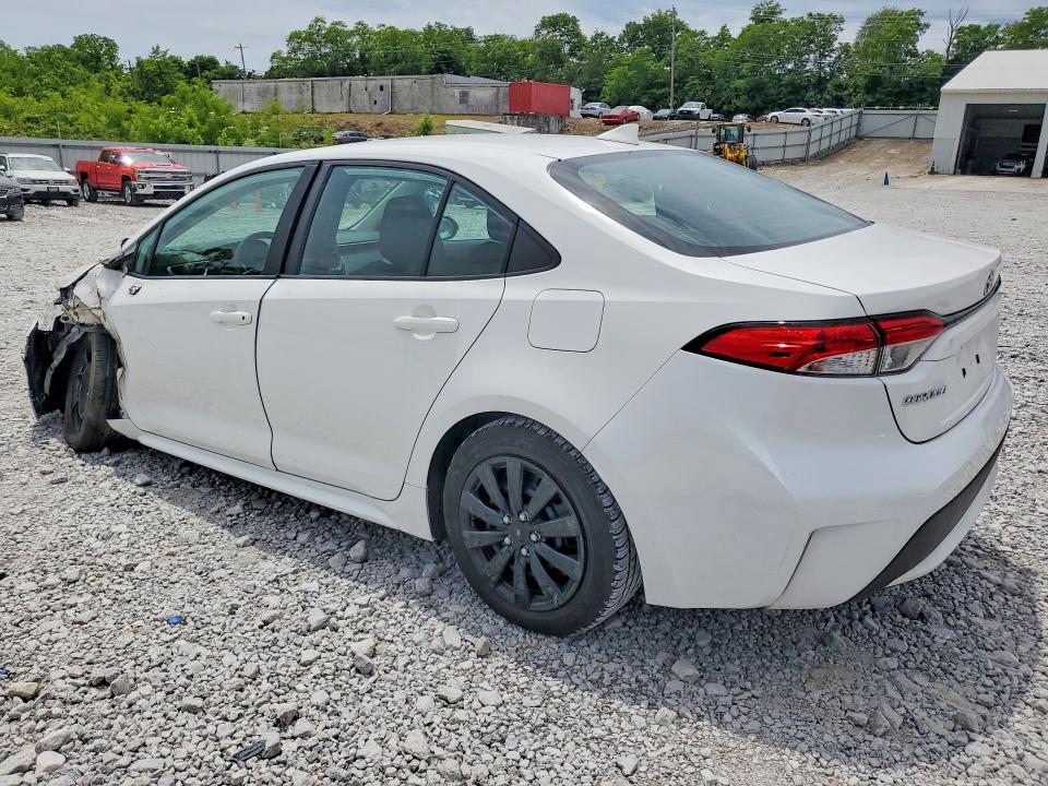 2022 Toyota Corolla VIN 5YFEPMAE1NP298588 COPART salvage auction — FRONT END, Ky - Cert Of Title-Salvage, sold $3,850 on 2026-07-31 (photo 2)