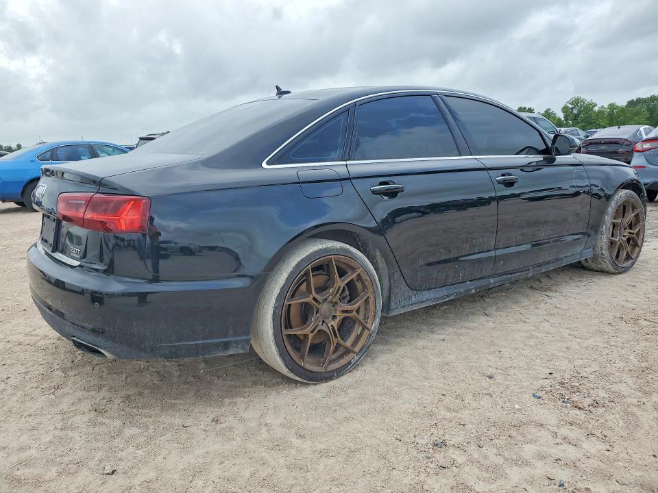 2016 Audi A6 VIN WAUGFAFC0GN178795 COPART salvage auction — FRONT END, Tx - Salvage Vehicle Title, sold $3,100 on 2026-07-02 (photo 3)