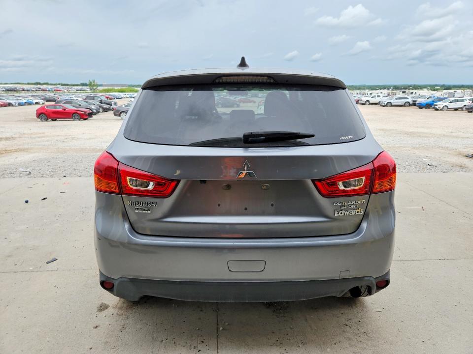 2017 Mitsubishi VIN JA4AR3AU5HZ070205 COPART salvage auction — FRONT END, Ne - Cert Of Title-Salvage, sold $1,750 on 2026-07-07 (photo 6)