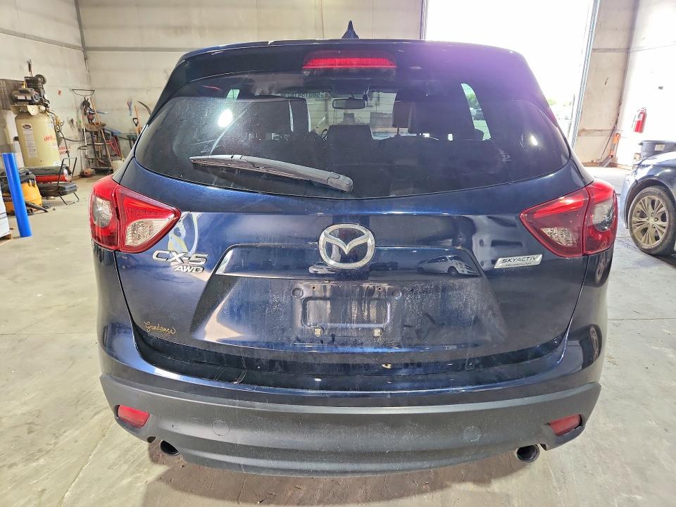2016 Mazda VIN JM3KE4DY0G0692909 COPART salvage auction — FRONT END, Mi - Certificate Of Title, sold $1,550 on 2026-07-10 (photo 6)