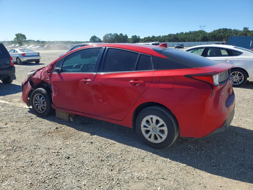 2019 Toyota Prius VIN JTDKARFU3K3086278 COPART salvage auction — FRONT END, Ca - Salvage Certificate, sold $4,250 on 2026-07-10 (photo 2)
