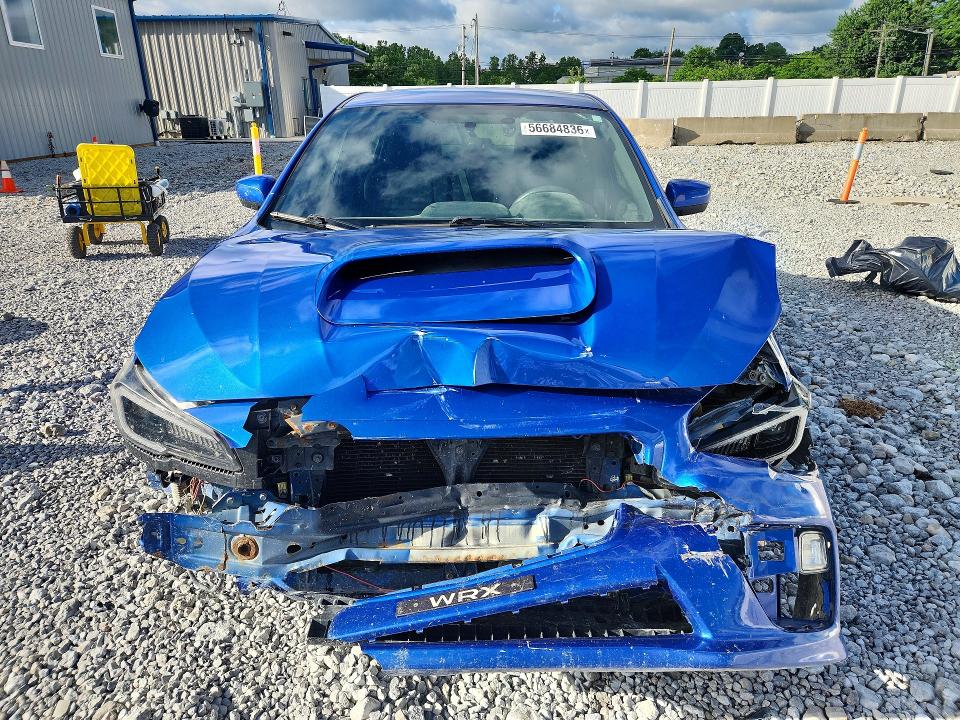 2016 Subaru VIN JF1VA1B61G9828371 COPART salvage auction — FRONT END, Oh - Cert Of Title-Salvage, sold $1,850 on 2026-07-10 (photo 5)