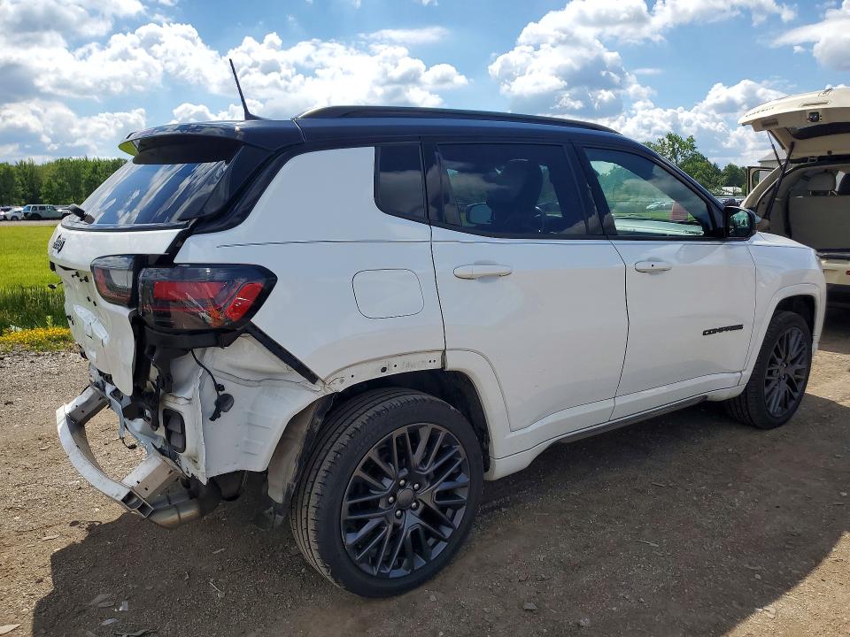 2022 Jeep Compass VIN 3C4NJDCB4NT211574 COPART salvage auction — REAR END, Oh - Cert Of Title-Salvage, sold $7,500 on 2026-07-02 (photo 3)