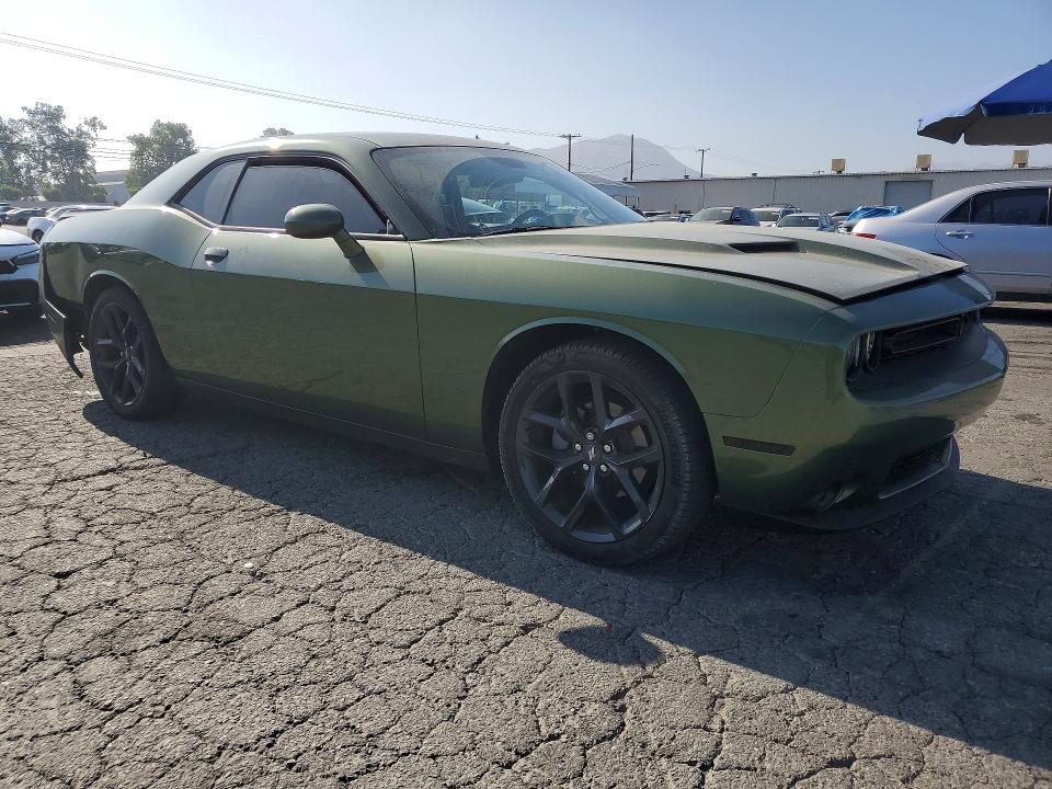 2021 Dodge Challenger VIN 2C3CDZAG8MH510006 COPART salvage auction — REAR END, Ca - Salvage Certificate, sold $6,400 on 2026-07-02 (photo 4)