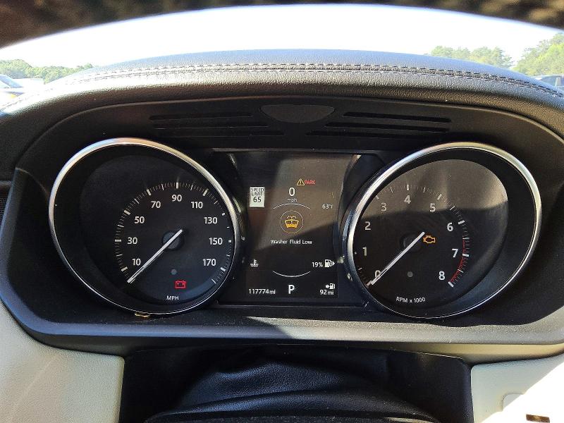 2016 Land rover RANGE ROVER VIN SALWR2PF4GA656723 COPART salvage auction — MINOR DENT/SCRATCHES, Ga - Certificate Of Title, sold $1,150 on 2026-07-09 (photo 9)