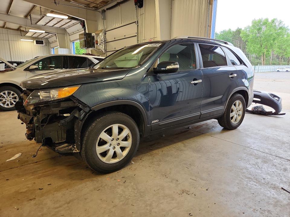 2012 Kia Sorento VIN 5XYKTCA67CG189054 COPART salvage auction — FRONT END, Mn - Cert Of Title-Salvage, sold $1,050 on 2026-07-14 (photo 1)