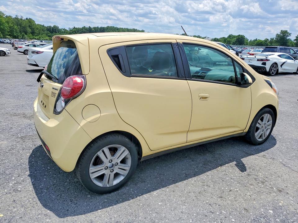 2014 Chevrolet Spark VIN KL8CD6S97EC536880 COPART salvage auction — MECHANICAL, Pa - Cert Of Title, sold $425 on 2026-07-14 (photo 3)