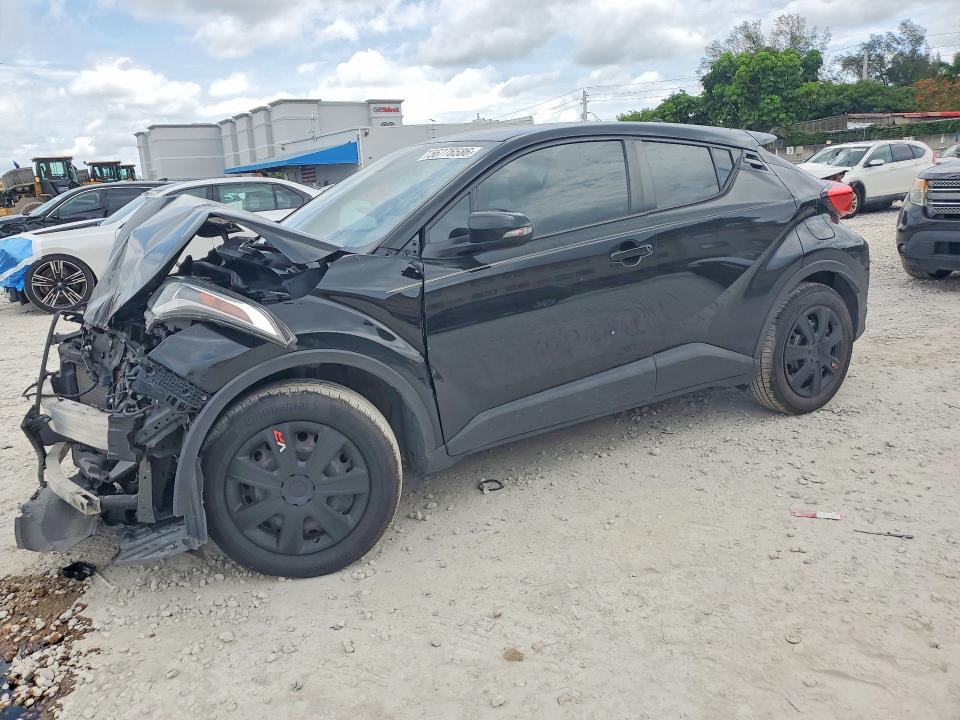 2019 Toyota C-hr VIN NMTKHMBXXKR096270 COPART salvage auction — FRONT END, Fl - Cert Of Title Slvg Rebuildable, sold $275 on 2026-07-28 (photo 1)