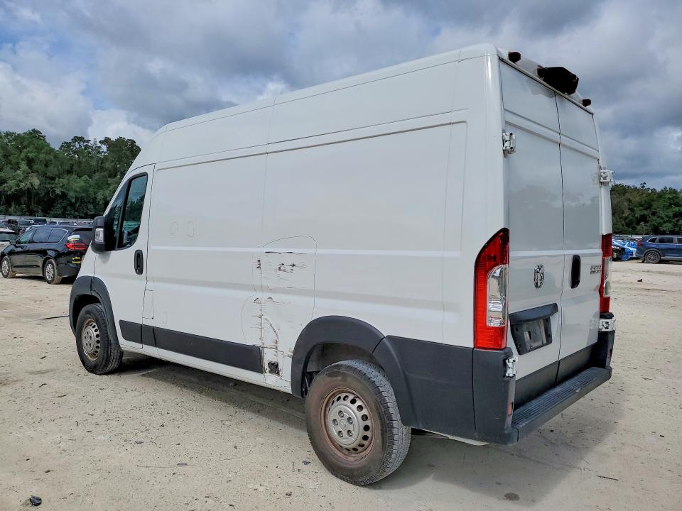 2024 Ram Promaster 2500 VIN 3C6LRVCG7RE125257 COPART salvage auction — SIDE, FL - CERTIFICATE OF TITLE (P), sold $14,800 on 2026-07-22 (photo 2)
