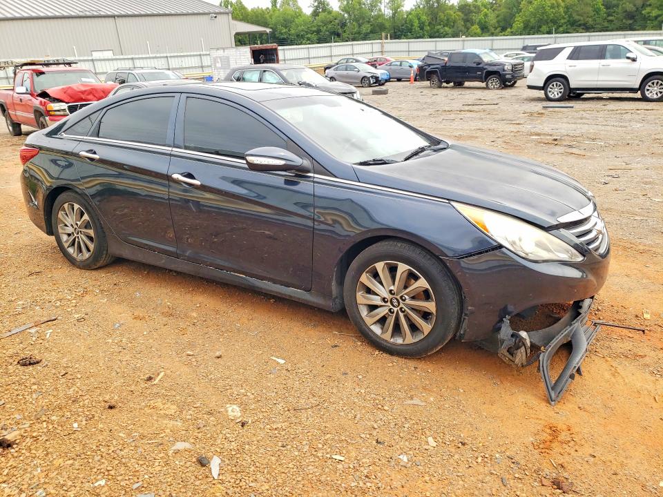 2014 Hyundai VIN 5NPEC4AC5EH829265 COPART salvage auction — FRONT END, Va - Certificate Of Title, sold $100 on 2026-07-10 (photo 4)