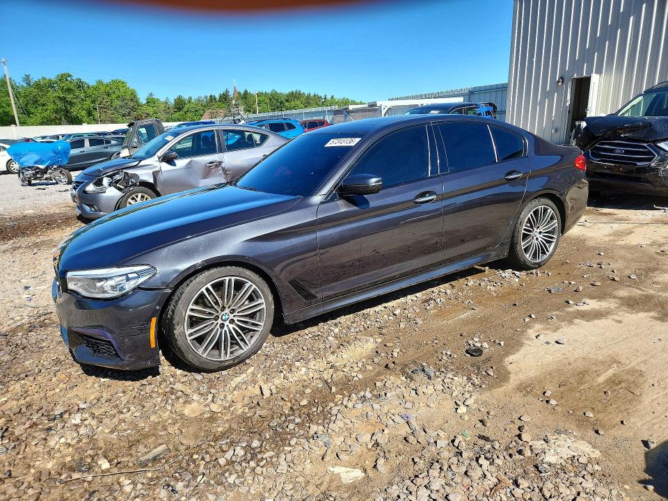 2017 BMW 5er VIN WBAJE7C35HWA03408 COPART salvage auction — FRONT END, Wi - Certificate Of Title, sold $8,000 on 2026-08-03 (photo 1)