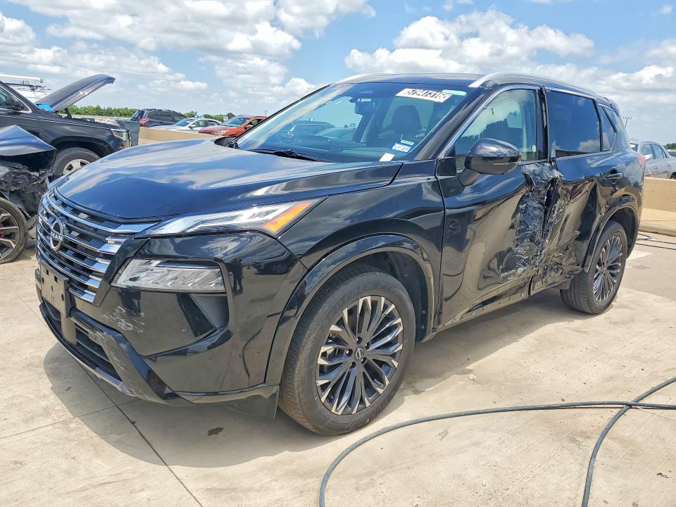 2026 Nissan Rogue VIN JN8BT3DD8TW301183 COPART salvage auction — SIDE, TX - NONREPAIRABLE TITLE, sold $7,800 on 2026-07-22 (photo 1)