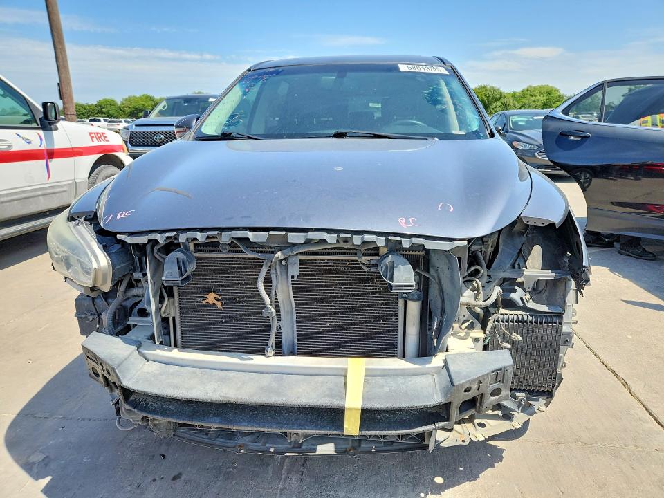 2013 Infiniti Jx VIN 5N1AL0MM2DC310580 COPART salvage auction — FRONT END, Tx - Salvage Vehicle Title, sold $600 on 2026-07-02 (photo 5)
