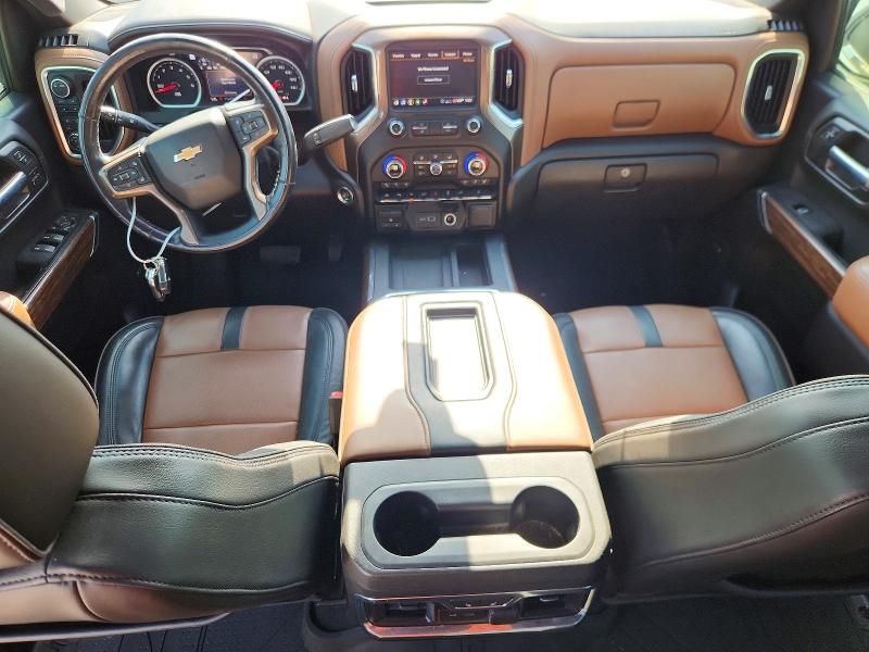 2020 Chevrolet Silverado VIN 1GCUYHEL7LZ144415 COPART salvage auction — FRONT END, Tx - Salvage Vehicle Title, sold $13,900 on 2026-07-02 (photo 8)