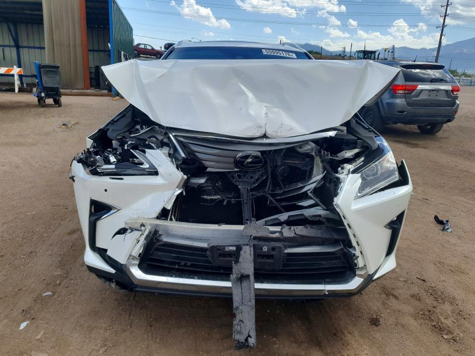 2019 Lexus Rx VIN 2T2BZMCA3KC201759 COPART salvage auction — FRONT END, Co - Salvage Title, sold $6,800 on 2026-07-29 (photo 5)