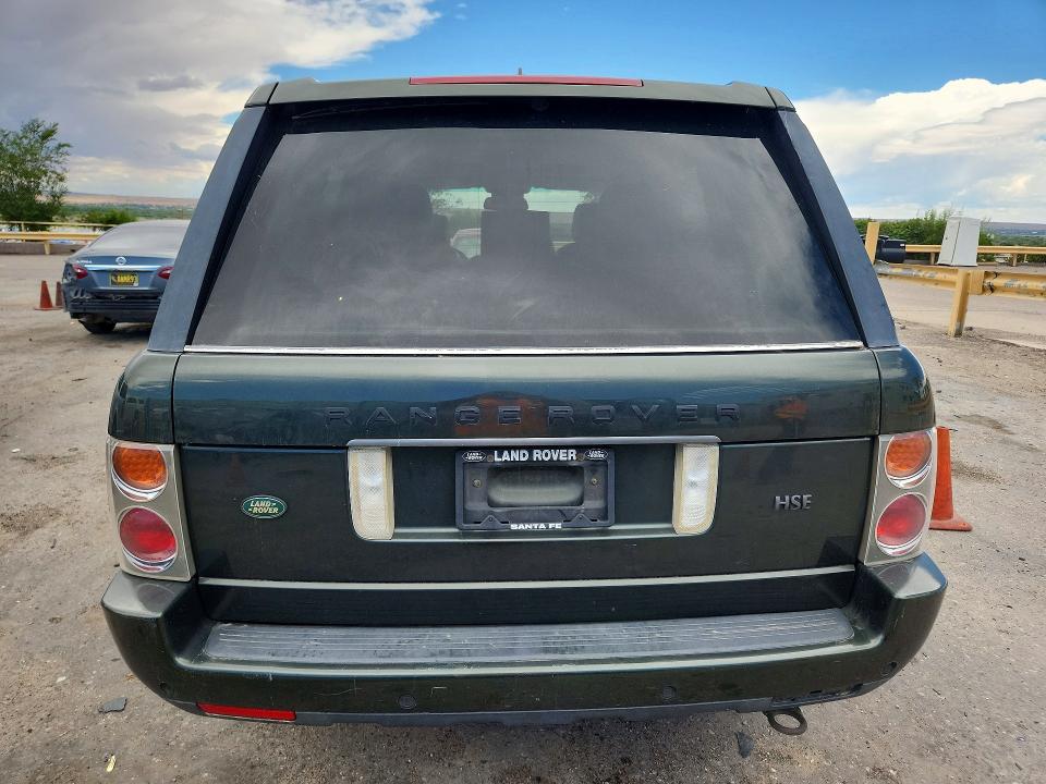 2008 Land rover RANGE ROVER VIN SALMF11495A186591 COPART salvage auction — MINOR DENT/SCRATCHES, NM - CERT OF TITLE-SALVAGE, sold $600 on 2026-07-02 (photo 6)