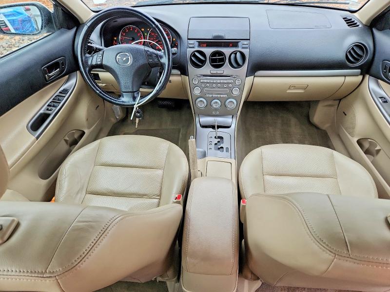 2005 Mazda 6 VIN 1YVHP82D355M00345 COPART salvage auction — FRONT END, Mo - Salvage Certificate Of Title, sold $250 on 2026-07-22 (photo 8)