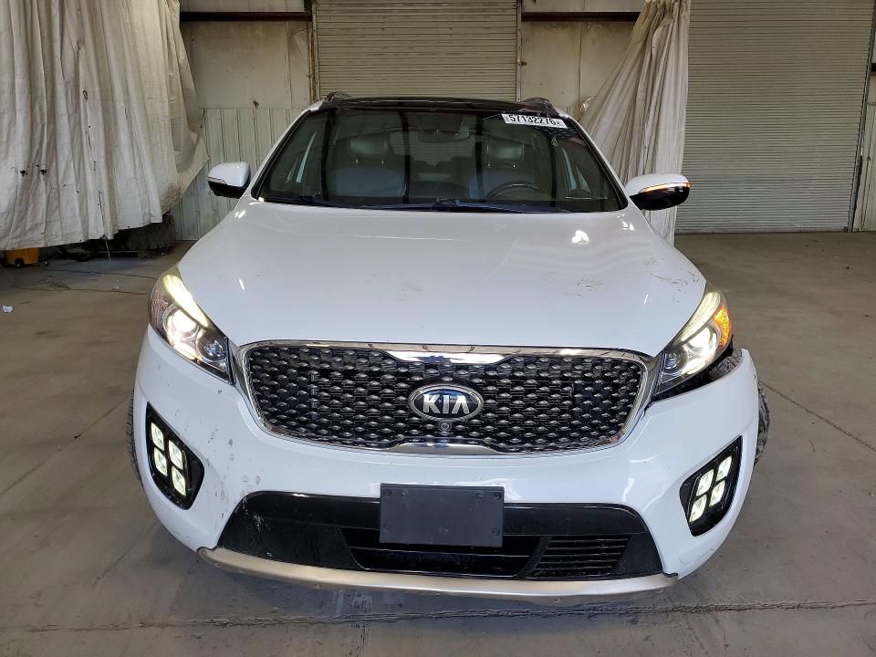 2017 Kia Sorento VIN 5XYPKDA54HG228728 COPART salvage auction — FRONT END, Ny - Mv-907A Salvage Certificate, sold $625 on 2026-07-20 (photo 5)