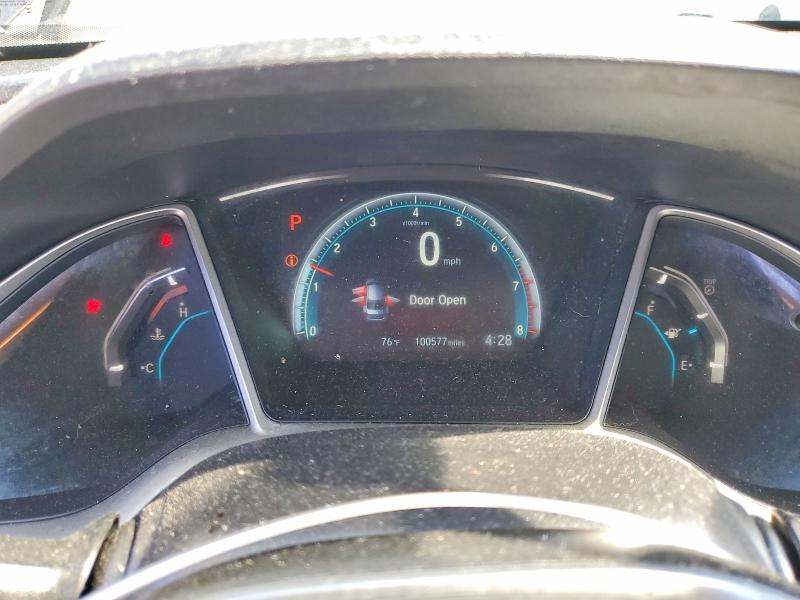 2018 Honda Civic VIN 2HGFC2F74JH550060 COPART salvage auction — REAR END, Ca - Salvage Certificate, sold $2,650 on 2026-08-21 (photo 9)