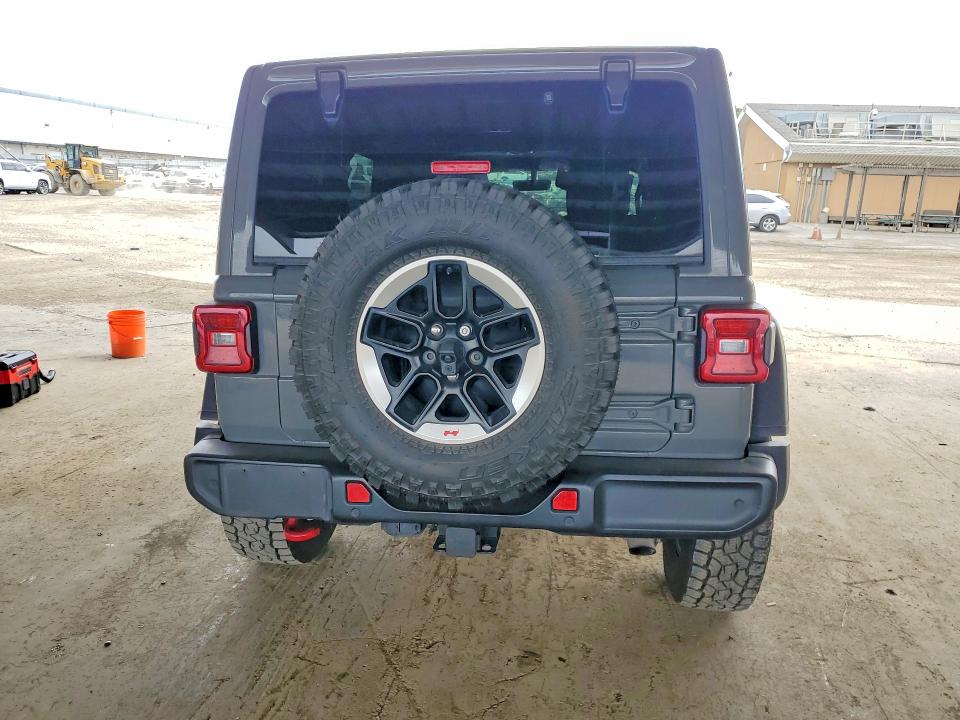 2021 Jeep Wrangler unlimited VIN 1C4HJXFNXMW522696 COPART salvage auction — FRONT END, CA - SALVAGE CERTIFICATE, sold $13,500 on 2026-07-16 (photo 6)