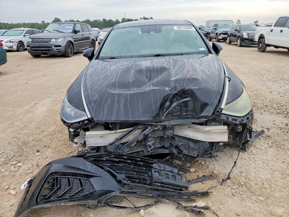 2022 Hyundai Sonata VIN KMHL14JC8NA223295 COPART salvage auction — FRONT END, Tx - Salvage Vehicle Title, sold $4,800 on 2026-07-31 (photo 5)