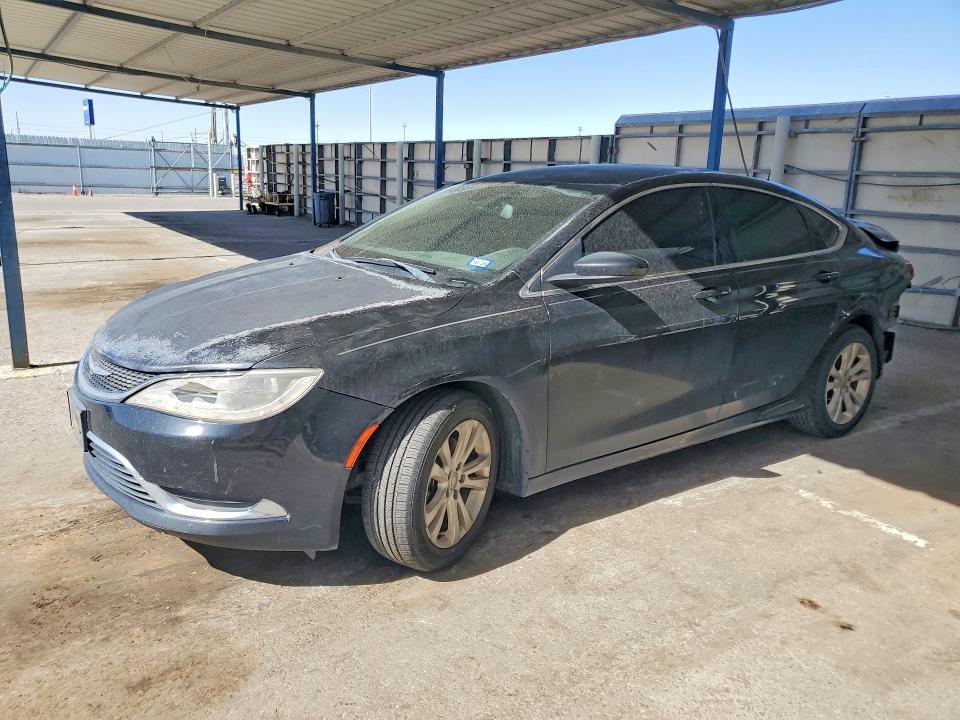 2015 Chrysler 200 VIN 1C3CCCAB8FN533316 COPART salvage auction — REAR END, Tx - Salvage Vehicle Title, sold $775 on 2026-08-21 (photo 1)